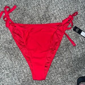Fashion Nova Red Bikini Bottom